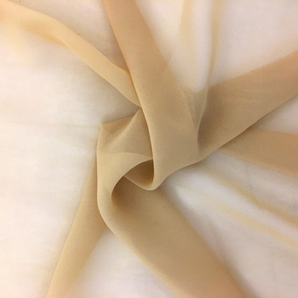 Chiffon Fabric Gold